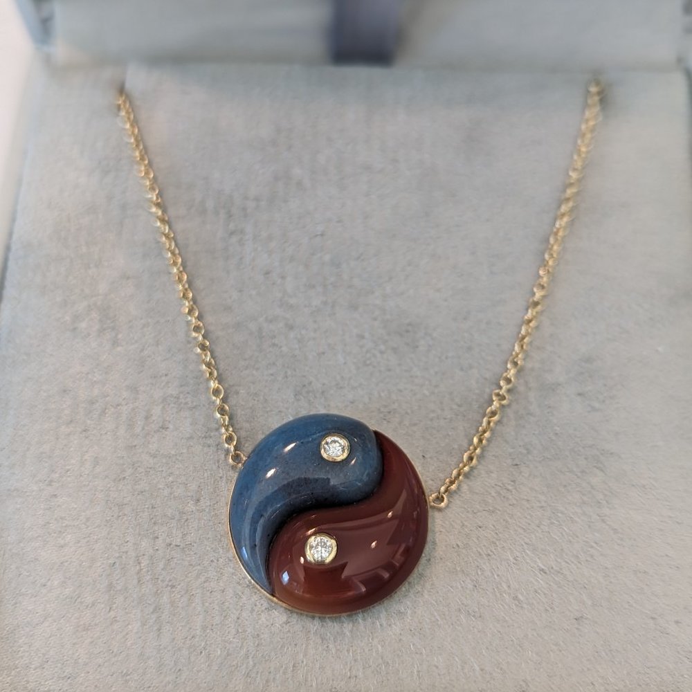 Retrouvai Custom Ying Yang Necklace